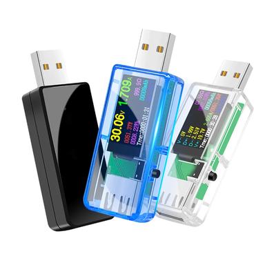 13 In 1 USB Tester Current Voltage Indicator Color LCD Display USB Tester Electric Ammeter Power
