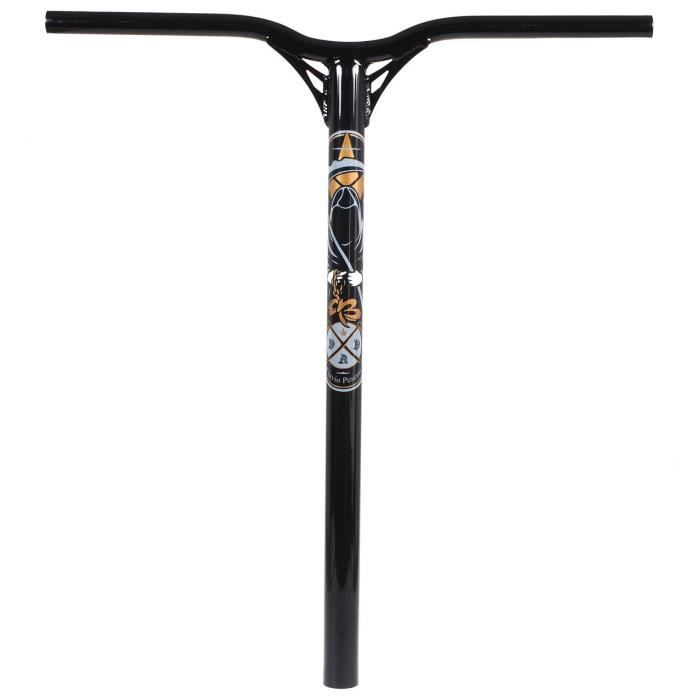 Guidon potence trottinette Reaper v2 650 mm noir 650 - BLUNT - Aluminium - Noir - Idéal pour le freestyle