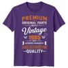 Vintage 1985 Original Parts Mostly 41st Birthday Unisexs TShirt Unisexs Graphic Tee