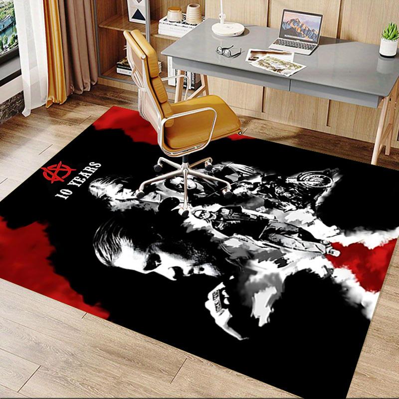 1pc Anarchy 10 Years Carpet, Office Rug Outdoor Mat Home Decor Area Carpet Festival