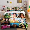 Pop Art Style Egyptian Pop Icons Bedding Duvet Cover Set Duvet Cover Pillowcases (1*Duvet Cover 2*Pillowcases, Without Duvet Insert)