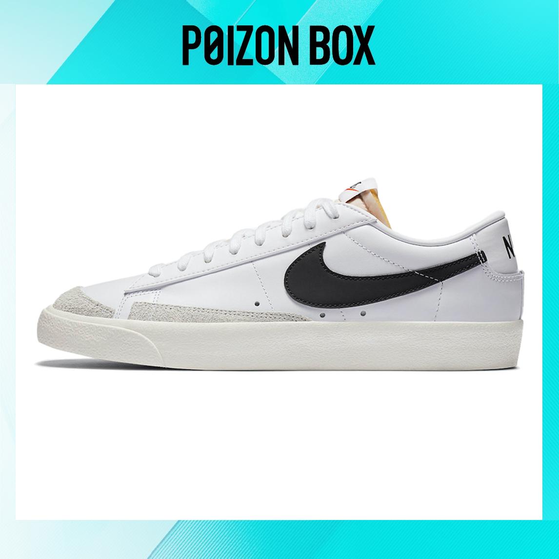 

кроссовки Nike Blazer Low 77 Vintage White Black DA6364-101