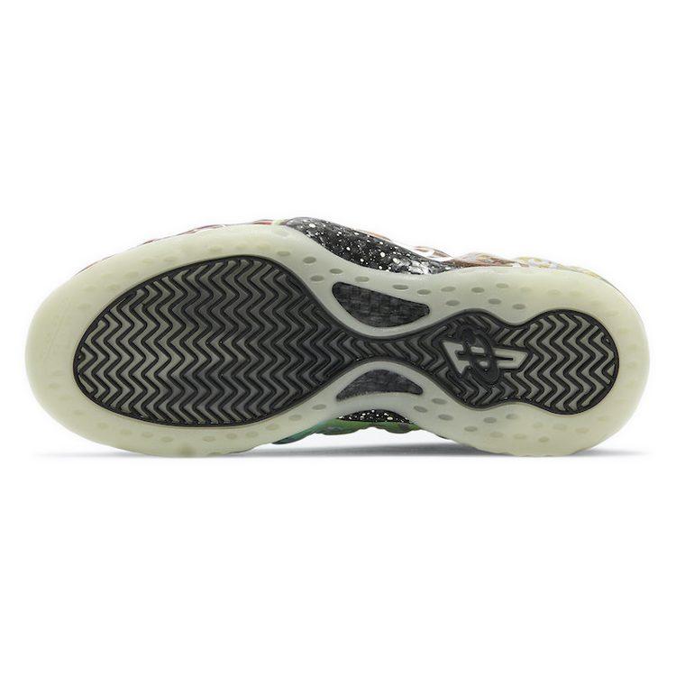 Nike Foamposite One Beijing Cushioning Slip Resistant Abrasion Resistant Mid Top Basketball Shoes Unisex CW6769-930