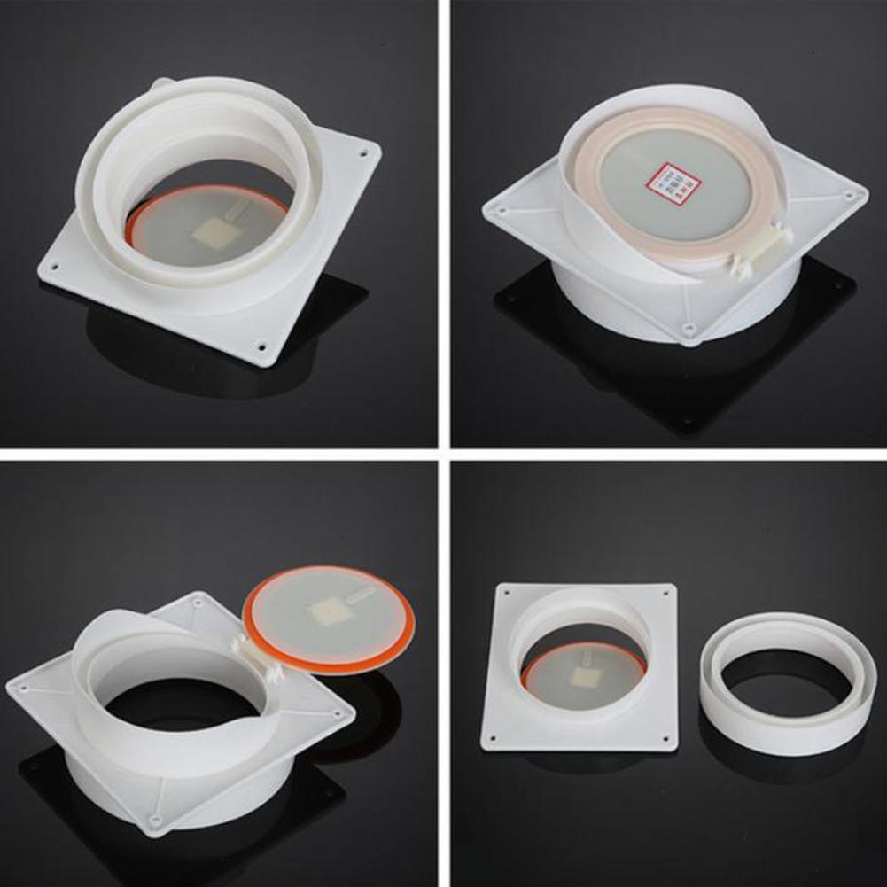 Check Valve Flue Kitchen Accessories Pipeline Ventilation Duct Recoil Damper Range Hood Check Valve Heating Cooling Vents System