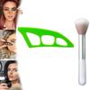 1/2/3/4Pcs Silicone Eyeshadow Stencil Tool Reusable Beginner Eyeshadow Assistant Guide Helper Shaper Mapping Template Women Quick Eye Makeup Tools