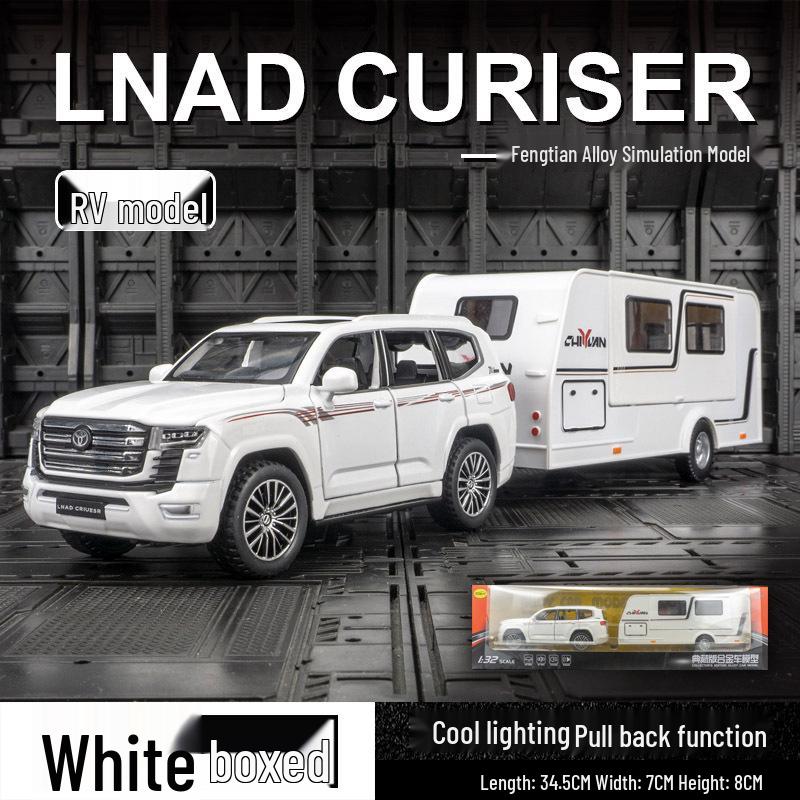 

21009FC Сплав Модель Внедорожного Автодома Игрушка белый