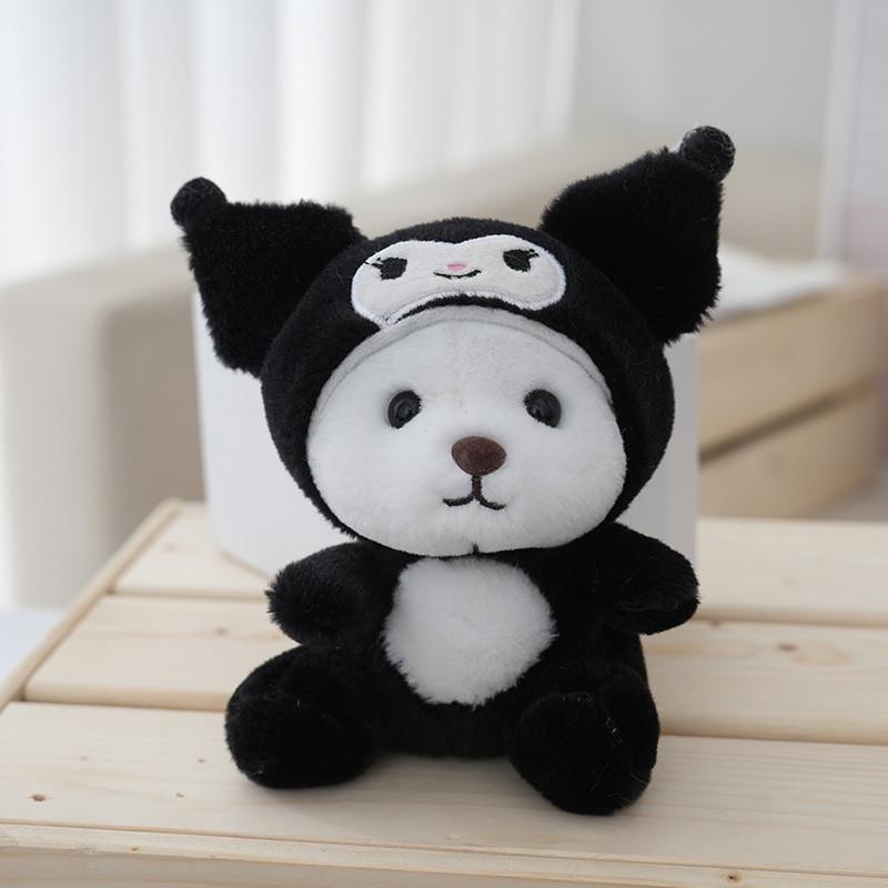 Adorable Transforming Teddy Bear Plush Toy With Hoodie Perfect For Birthday Gifts