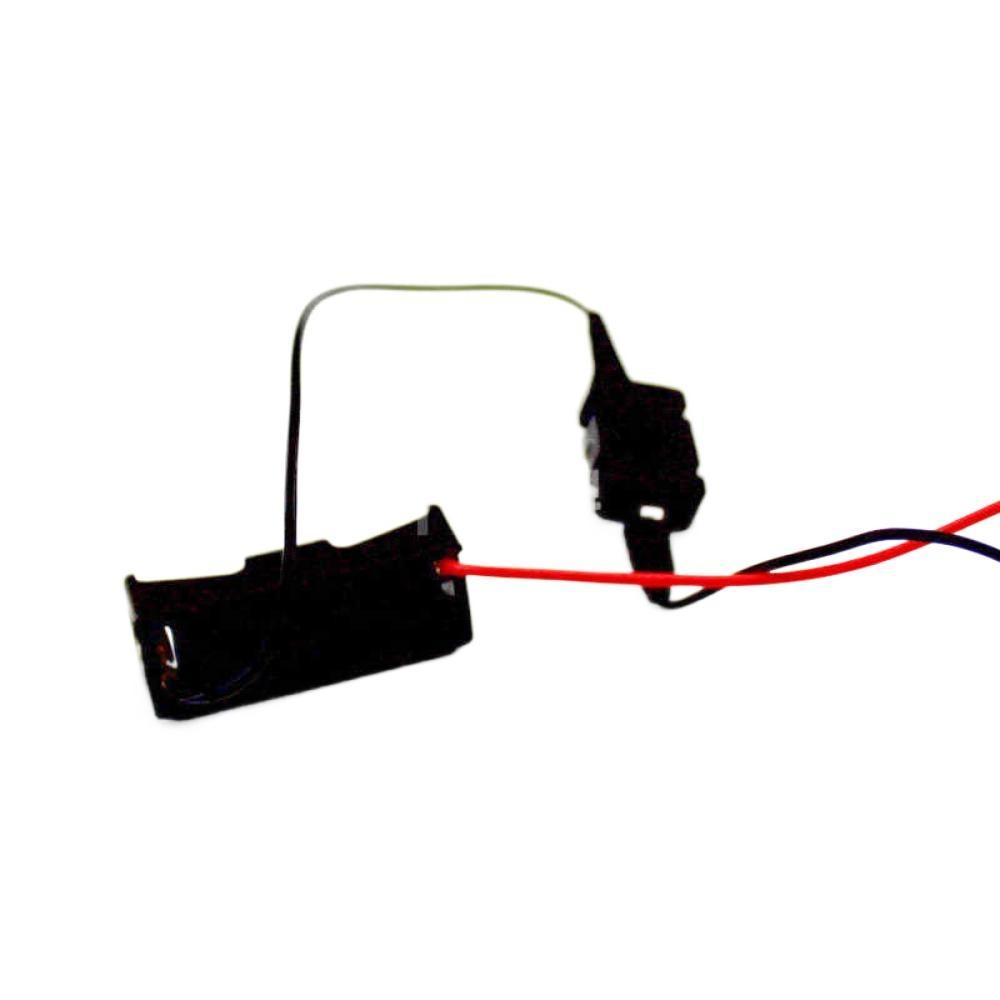 12V 23A With Switch And Cable Battery Box Self-Locking Button Switch Battery Holder DIY Circuit Power Supply Assembly Part