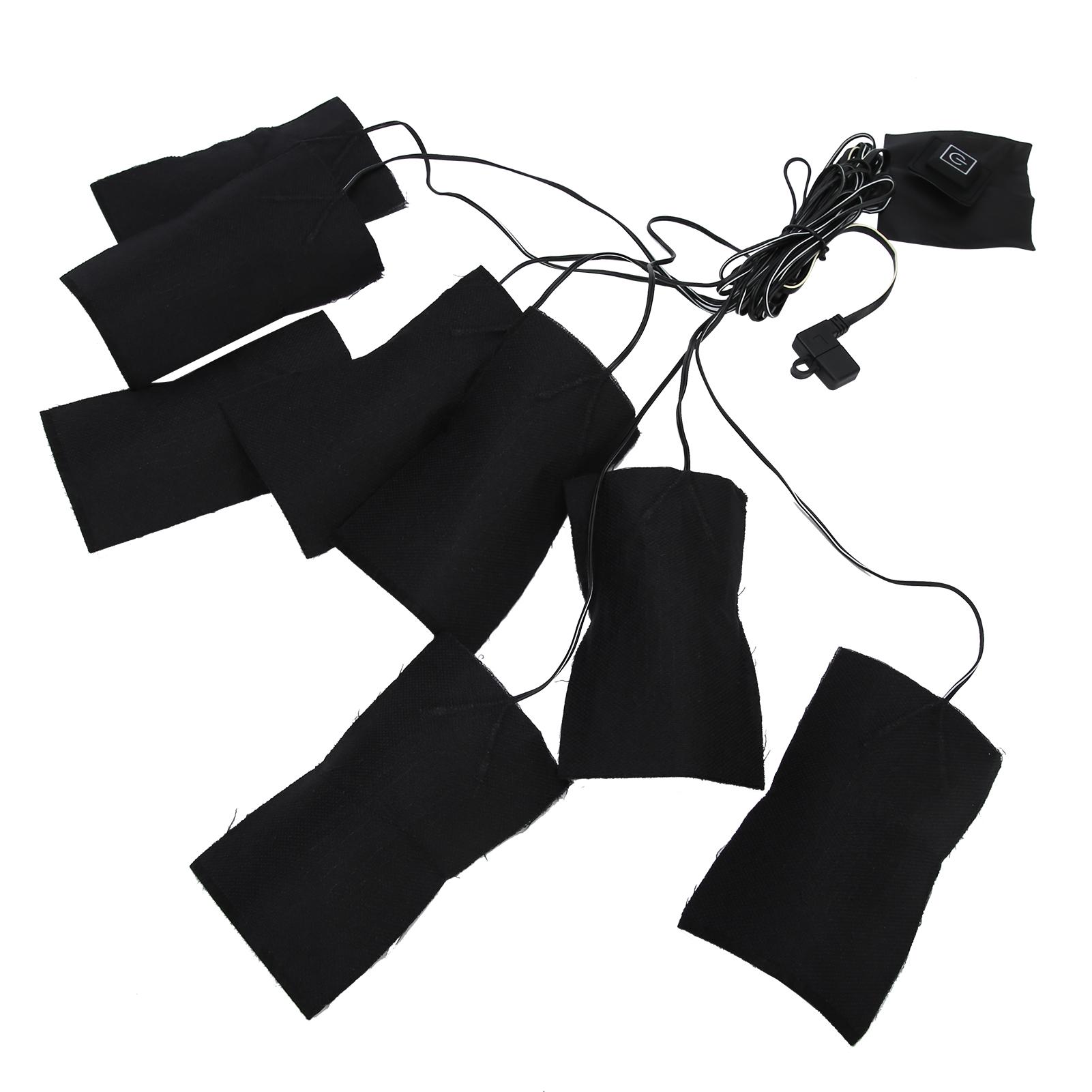 

USB Electric Heating Pads Cloth 3 Gears Waterproof Clothes Vest Jacket Pads Heater Sheet