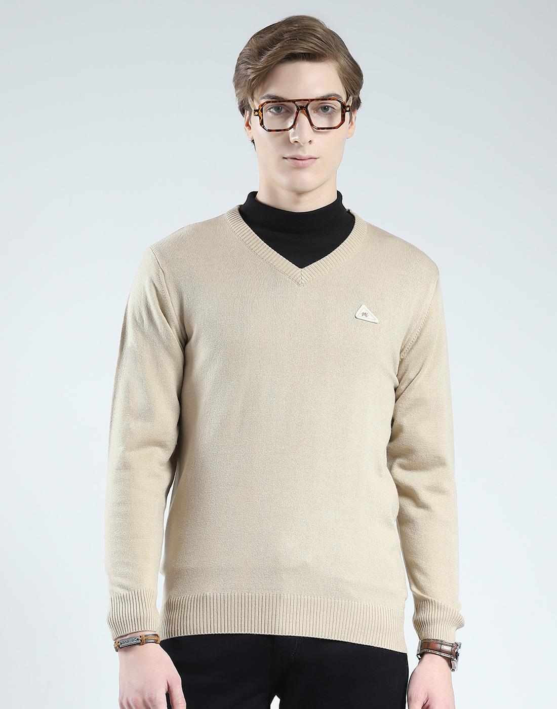 

Monte Carlo Men s Regular Fit Pullover L верблюда коричневого кольору