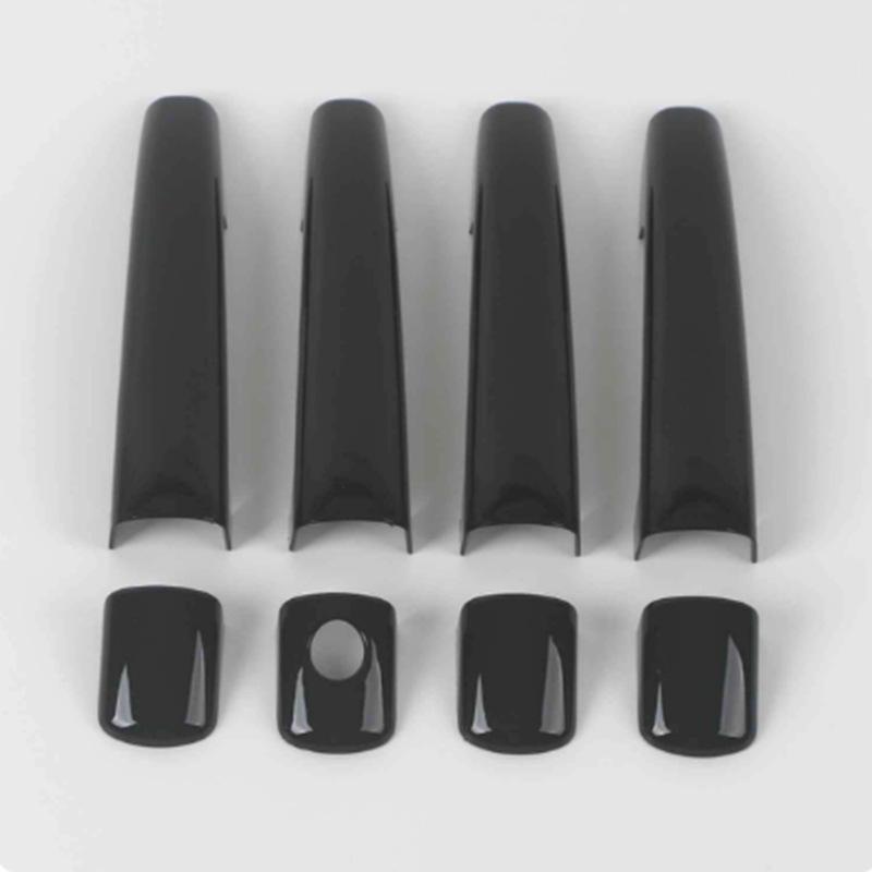 Carbon Fiber Pattern Door Handle Shell for 04-10 Peugeot 407 SW Coupe