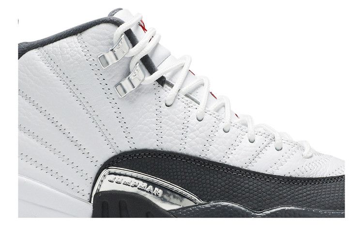 Kids' Sneakers Jordan 12 Retro White Dark Grey (GS) White/Dark Grey-Gym Red