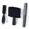 3pcs Hairdressing Tool Set, Soft Hair Brush, Perforated Double-sided Comb, Essential for hairdressing,Special for Real Hair Wigs