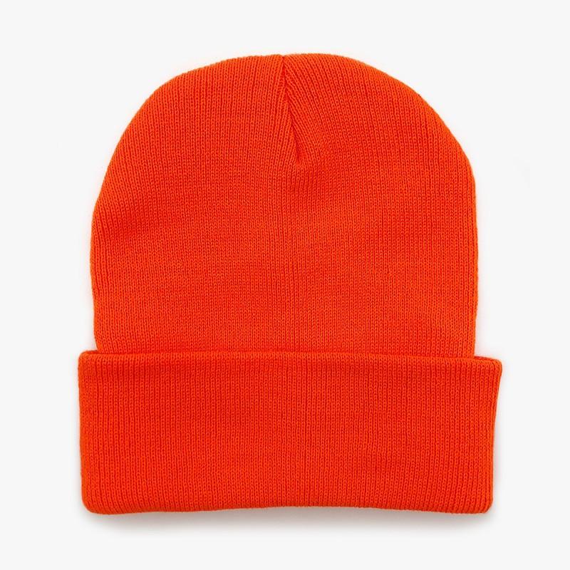 Unisex Warm Winter Beanie Hat, Stretch Knitted Solid Color Cap, Casual Soft Hat for Men and Women, Autumn Winter Cold Weather Headwear