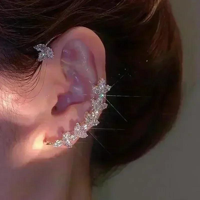 Exquisite Silver Color Irregular Pearl Earrings For Women Fashionable Personalized Daily Accessory Party  Birthday Gifts