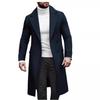 Cappotto Lungo da Uomo in Lana Cappotto Doppio Petto
