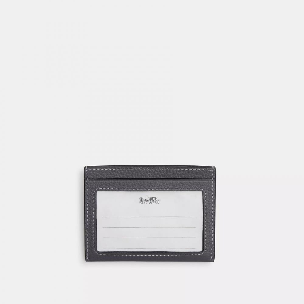 Coach Slim Id Card Case Chalk
