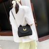 Summer Sailor Moon Ladies Handbag Black Luna Cat Shape Chain Shoulder Bag PU Leather Women Messenger Crossbody Small Bag Purses