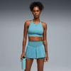Puma SHAPELUXE HIGH NECK women's sports bra blue 52813846 r M