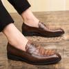 2022 Men Office Dress Shoes Casual Shoes Leather Loafers For Men Driving Moccasins Comfortable Slip On Party Fashion Shoes