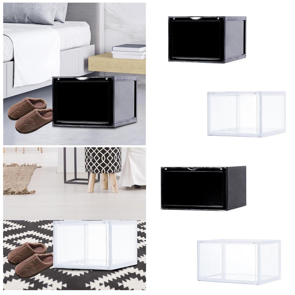 Shoe Rack Holder Multifunctional Thicken Casual Shoes Basketball Shoes Space Saving Shoe Display Case Bin Holder Sneaker Storage