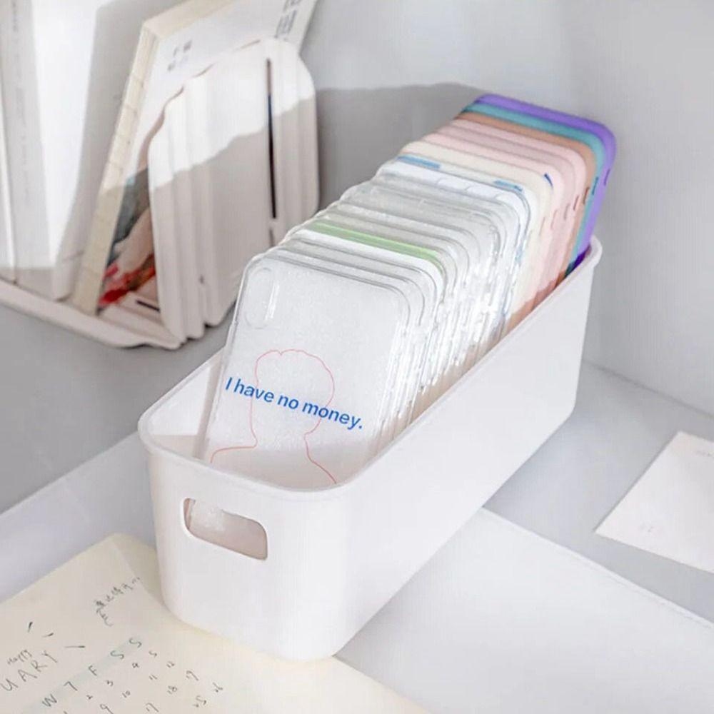 

Пластиковый чехол для мобильного телефона, органайзер большой емкости, косметический органайзер для масок, общежитие белый