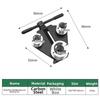 Carbon Steel Brake Pipe Straightening And Bending Tool For Automotive Repair With Adjustable Angle Mechanism