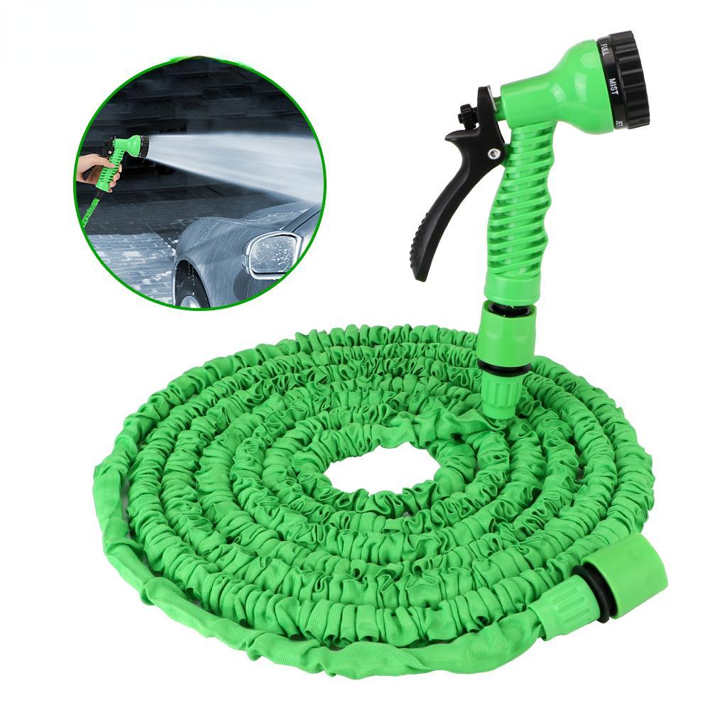 Garden Hose Adjustable Water Gun Foam High Pressure Cars Garden Washing Hose Sprayer Expandable Water Hose