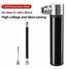 Lightweight Mini Bike Pump Aluminum Zinc Zinc Alloy Bike Air Pump Tire Inflator Bicycle Pump  Football