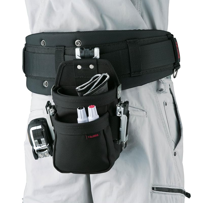 Tajima Safe System Safe Tool Pouch, Nylon Cordura, 2-Tier Extra Small SFKBNC-2SS