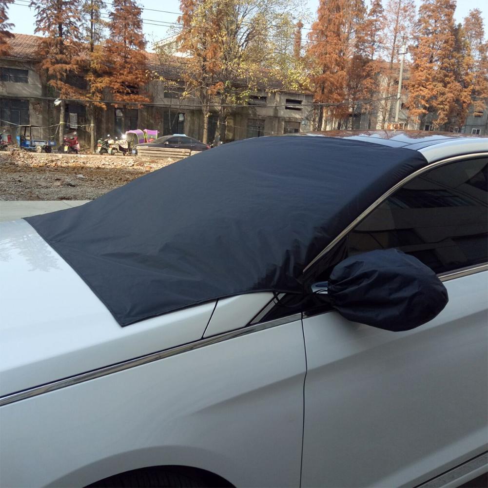 Car Snow Shield Magnetic Absorption Storage Bag Waterproof Sun Protection Cream Sunscreen Universal Fit Front Row All Models