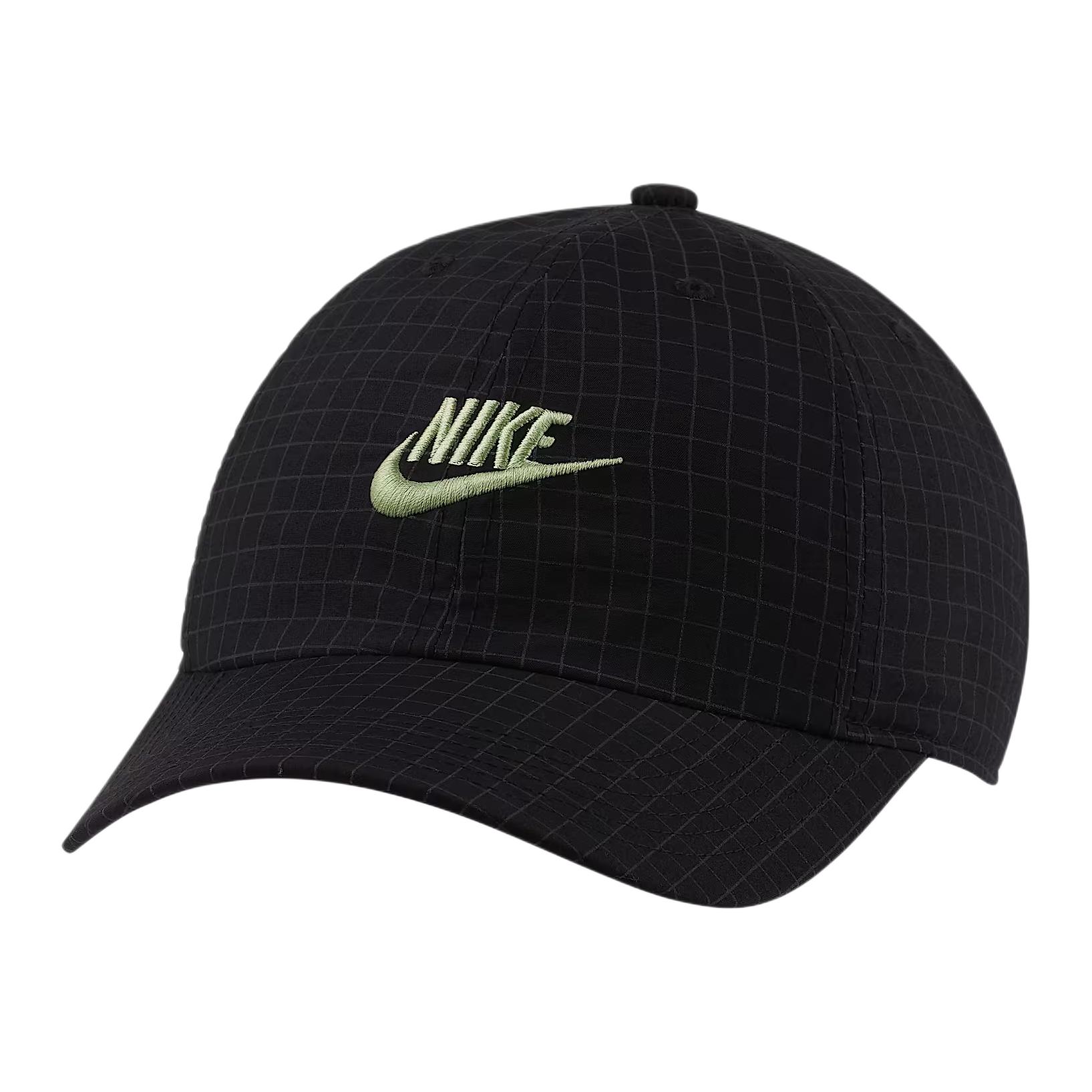 Nike Cotton Baseball Caps Unisex Black DC4049-010 F