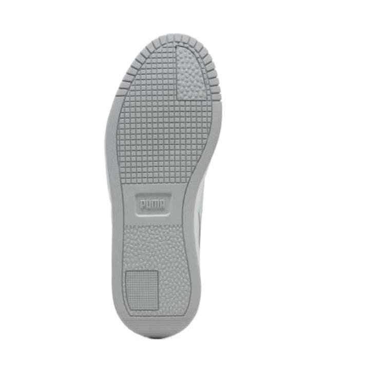 Puma Carina Street Leather Comfortable Height Increasing Low Top Skateboard Shoes Women's White Gray 389390-43