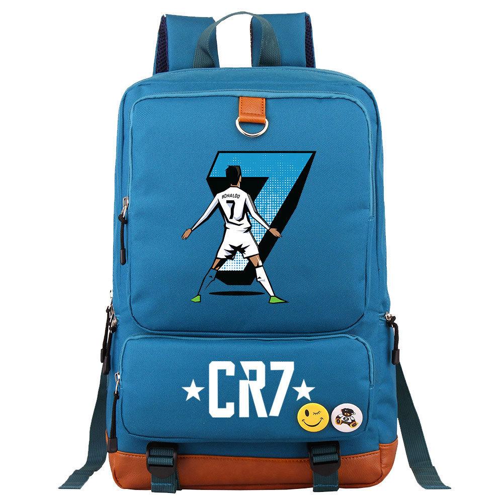 Anime Cartoon Print Teen Student Schoolbag Large Capacity Travel Bag Men And Women Backpack