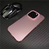 Applicable To Apple 15 Mobile Phone Case IPhone 14 Promax Electroplated Lens Frame 13/12/11 Personality Double-layer Color Silver