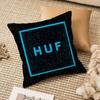Skateboard Aesthetic Design H-HUF-MT Pillow Case Comfort Sofa Bed Silky Elegant Invisible Zipper Decorative Cushion Cover