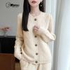 Women's 100% Merino Wool Cardigan Sweater