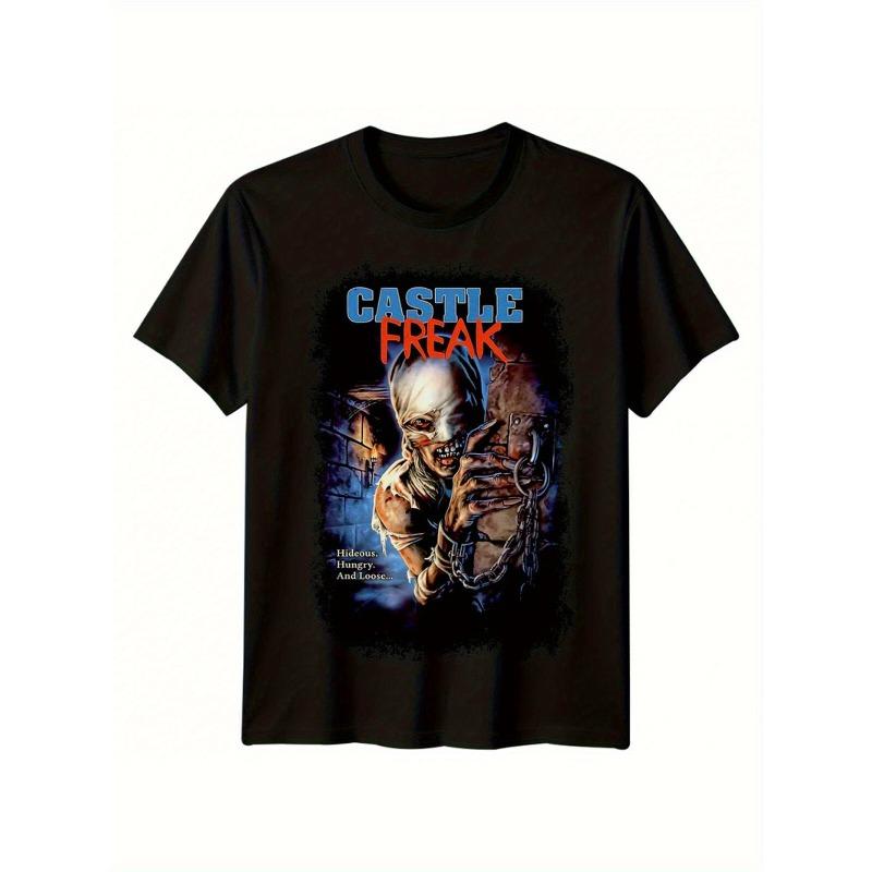 Castle Freak (1996) Horror Movie Tshirt Stephen Palmer 80s Horror Fan Costume And Movie Party Costume