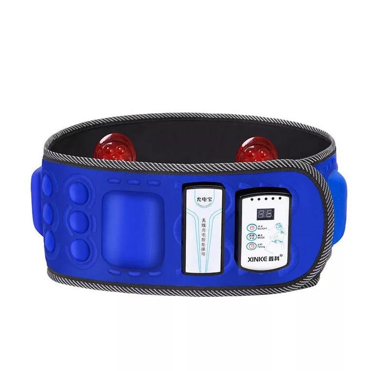 Wireless X7 X8 Sauna Slimming Belt Electric Heating Vibrating Massage Waist Belly Weight Loss Fat Burning  Massager for Slimming