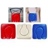 Bedside Commode Seat Cushion Easy Clean Universal Commode Chair Hole Cover for Elderly Soft Sponge Padded Raised Toilet Seat