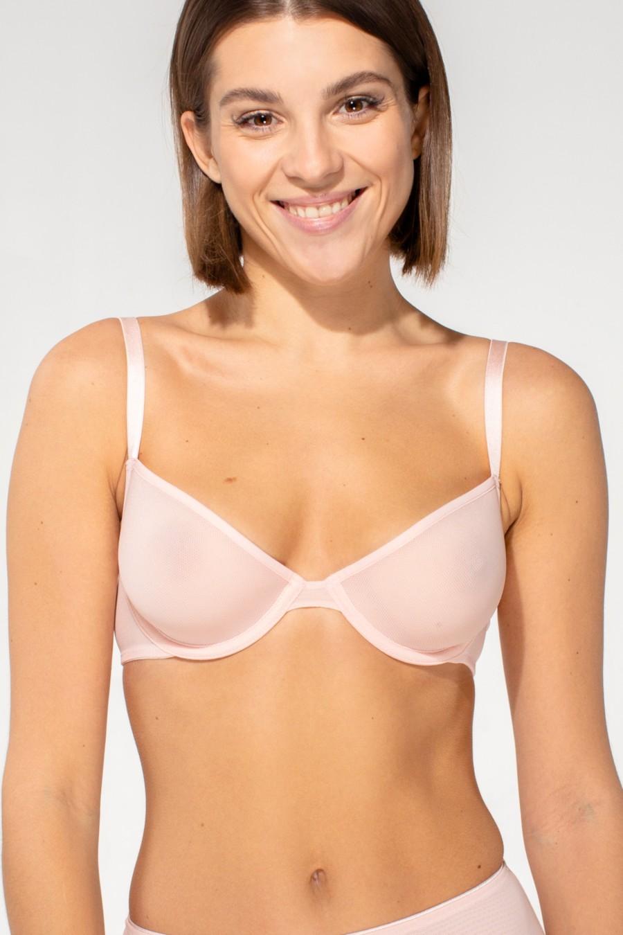 

Бюстгальтер з м якою чашкою brabrabra (85315) 75A рожевий