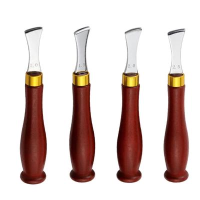 Professional Leather Edging Groover Leather Edging Creaser Tool Leather Flat Slot Edging Line Device For Leather Craft