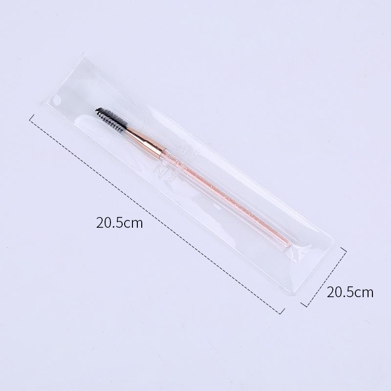 Zoreya Single Concealer Brush Eyebrow Brush Beauty Tool Makeup Lip Brush Plastic Handle Inner Drill Eyelash Brush