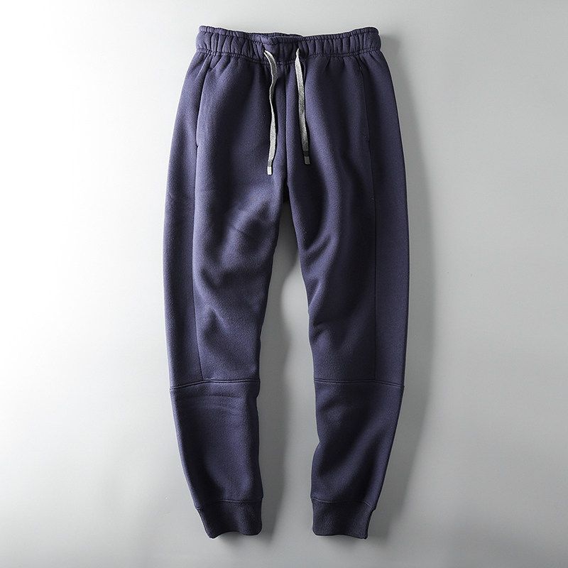 Thickened Export Export Tail Single Cut Label Winter Sweatpants