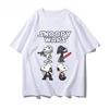 Snoopy Joint Peripheral Tshirt Pure Cotton Shortsleeved Summer Unisex and Women Darth Vader Force Lightsaber Halfsleeved Sports