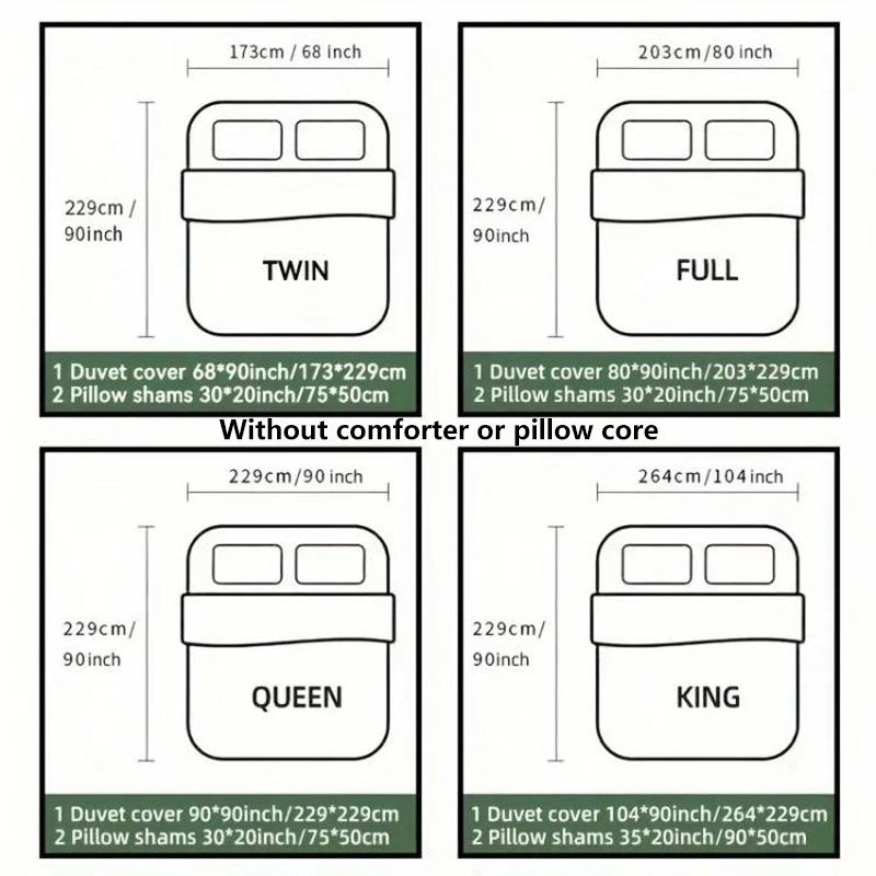 Light luxury style minimalist solid color skin friendly matte bedding set of3 pcs without core, 1duvet cover and2 pillow covers