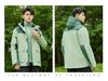 Unisex Winter Hooded Waterproof Windproof Three-in-One Mountaineering Jacket