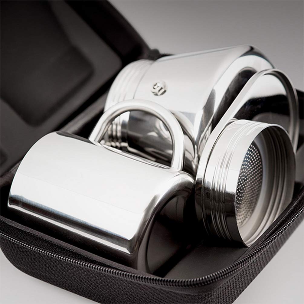 GSI Mini Espresso Maker Set, Stainless Steel, 1 Cup, 11872019013001