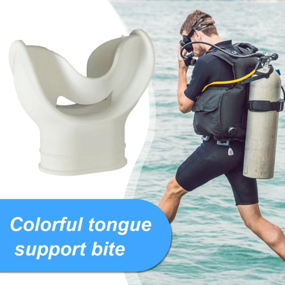 Comfortable Snorkel Mouthpiece Replacement Diving Mouthpiece  Diving Equipment