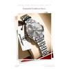 POEDAGAR Original Watch for Woman Waterproof Luminous Date Week Ladies Watch Stainless Steel Quartz Watches Female